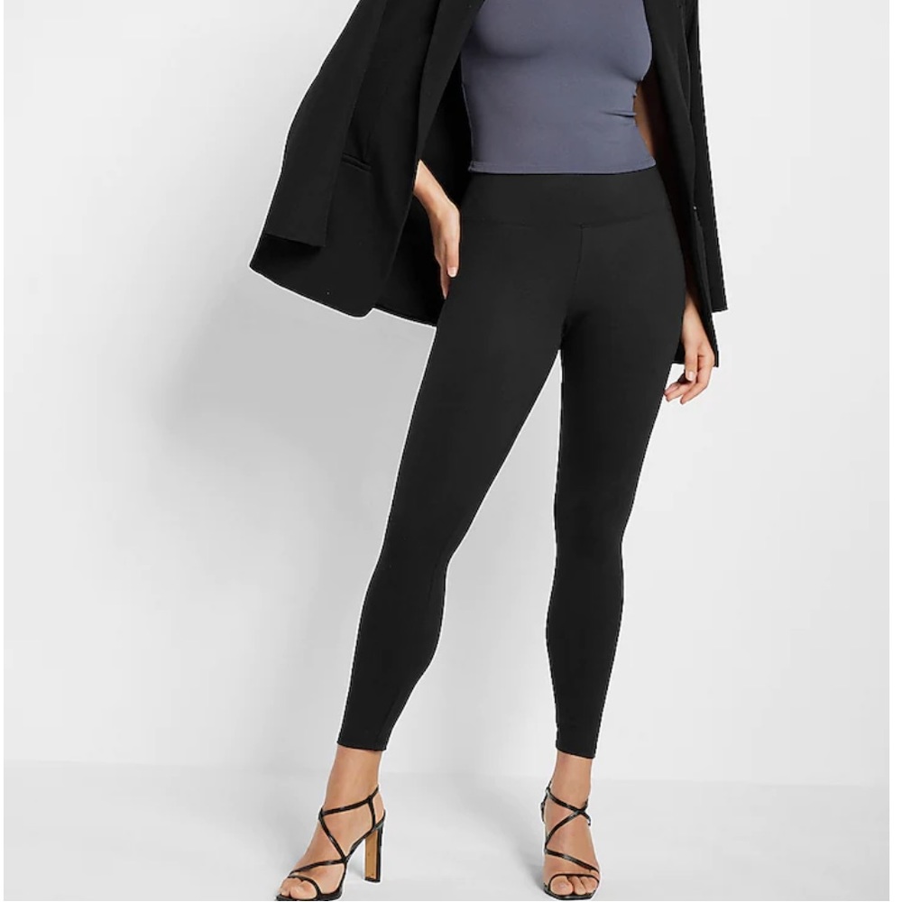 EXPRESS Shiny Polyester Leggings